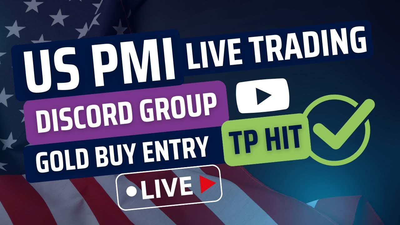 US Manufacturing PMI – Live Trading