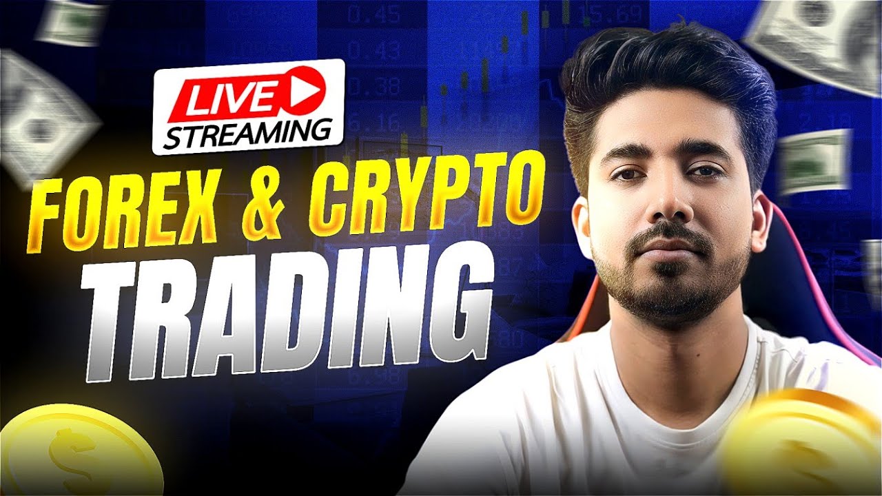 Live Forex & Crypto Trading For Beginners | 24  July Live Trading || Live Trap Trading